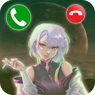 Cyberpunk Edgerunner fake Call
